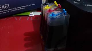 CANON E 461 CON WIFI FUNCIONANDO SISTEMA DE TINTA CONTINUO
