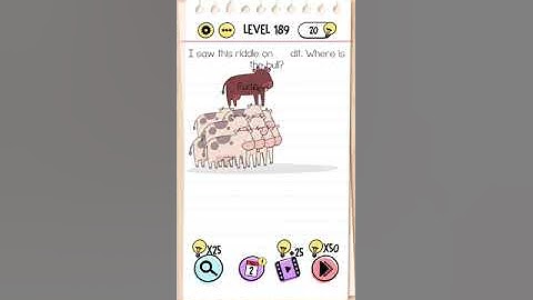 Brain Test Tricky Puzzles Level 189 Walkthrough Solution and Answer By AMQ Gaming