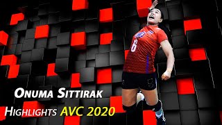 Onuma Sittirak | อรอุมา สิทธิรักษ์ | Best Spikes |  Highlights AVC 2020 |
