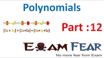 Maths Polynomials part 12 (Factorization using factor theorem ) CBSE class 9 Mathematics IX