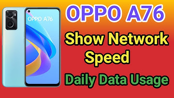OPPO A76 Show Daily Data Usage kaise kare || How To Show Daily Data Usage Setting In OPPO A76