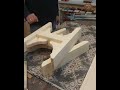 Travail du bois / Fabriquer une table basse / Table basse en bois