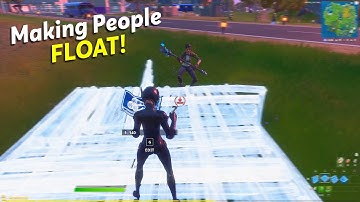 Editing INSANELY Fast In The PRE GAME LOBBY (Made People FLOAT)