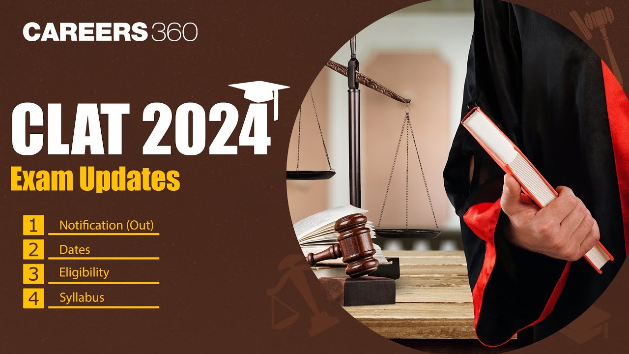 CLAT 2024 Exam Details Dates, Eligibility, Syllabus YouTube