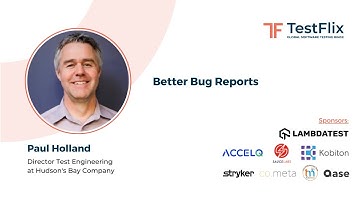 "Better Bug Reports" by Paul Holland | how to write good bug report | heuristics | bug report