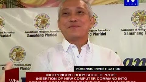 Independent body should probe insertion of new computer command into transparency server – expert