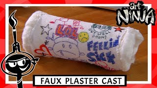 Art Ninja | Faux Plaster Cast | Art for Children