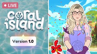 CORAL ISLAND 1.0 IS HERE ?️ | 12 Hour Play-Along Celebration ??