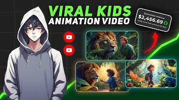 Earn $900/day🤑 By creating kids Animation story video with FREE AI tools ( Amazing🔥) | DigMoney