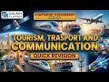 10th Std Geography Ch.9 – Tourism, Transport & Communication | Quick Revision | SSC | GALAXY CLASSES
