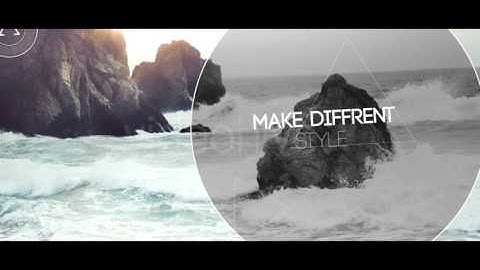 Geometry Inspire Slideshow After Effects Template