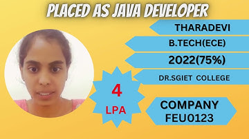 JSpiders Hyderabad Punjagutta | Student Testimonial | Java Developer
