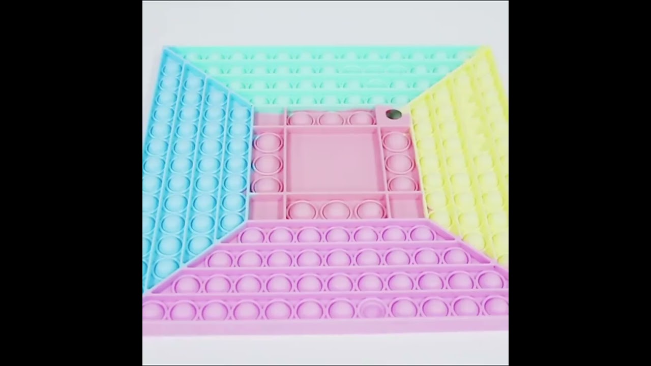 Push Bubble Fidget Toys Large Checkerboard Stress Relief Puzzle Toy Sensory Toy