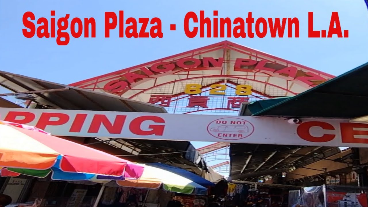 Chinatown Los Angeles [Walking Tour Of Saigon Plaza]