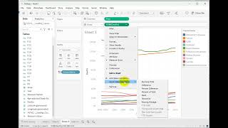 Tableau Demonstration: Quick Table Calculations