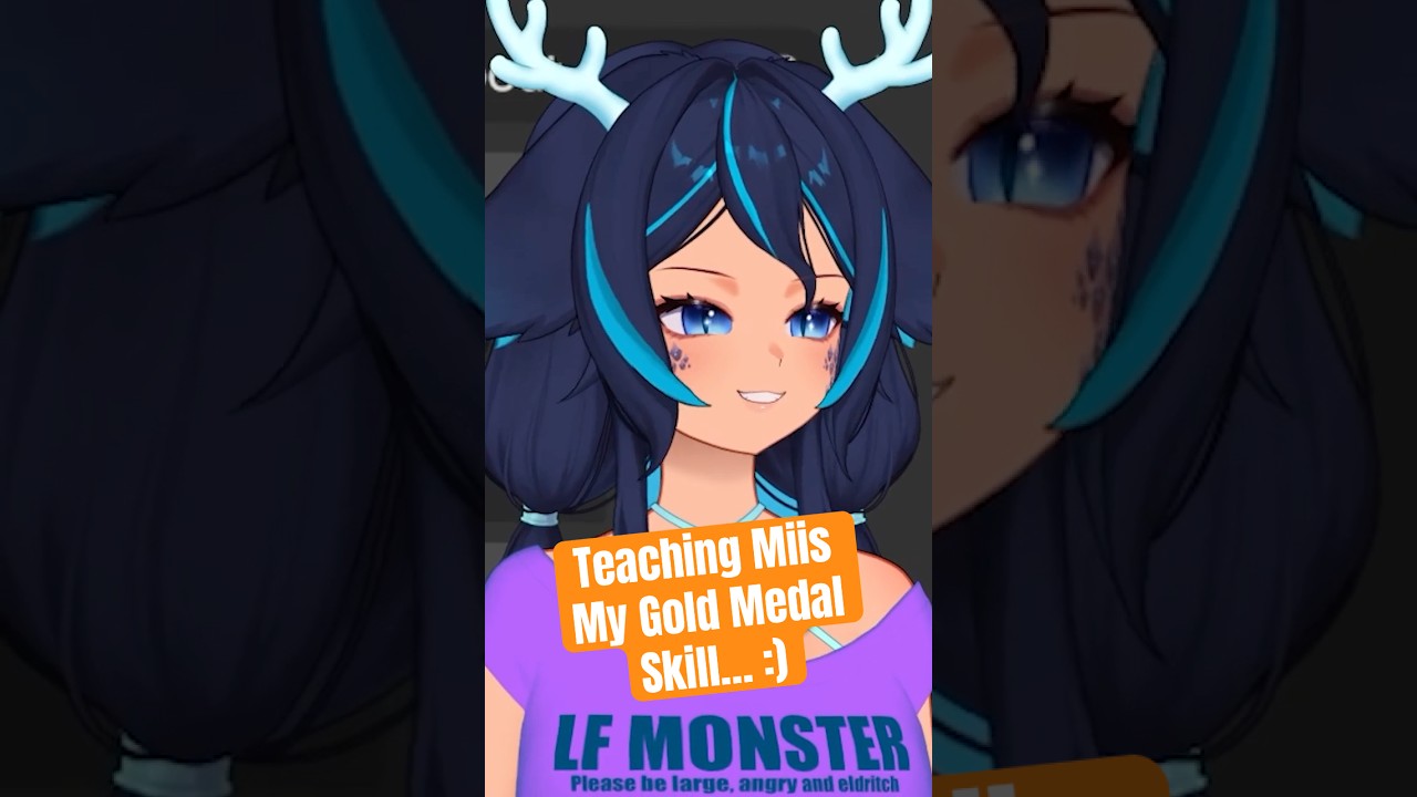 My Gold Medal Skill  || #vtuber #shorts