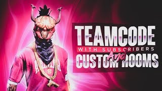 Team code Giveaway with Subscribers and Guild Trial and fun rooms with subs