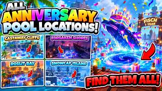 ALL Anniversary Pool Locations in Fisch! (2nd ANNIVERSARY EVENT GUIDE)