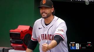 San Francisco Giants manager Tony Vitello ejected from game vs. Kansas City Royals