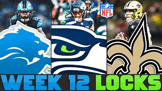 Download Lagu NFL Week 12 Locks | Hawks \u0026 Cats Bounce Back! MP3