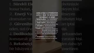 Arkadaş Sandınız Ama Uzak Durmanız Gereken 6 Kişi Poloji Ve Hayat Dersi