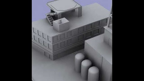 Oil Platform 3D model from CGTrader.com