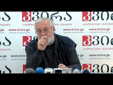 18.04.2016 ვახტანგ ძაბირაძის პრესკონფერენცია - პორტალ \"კვირას\" პრესკლუბი