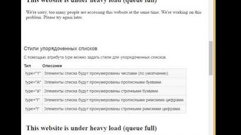 HTML   7  Виды списков
