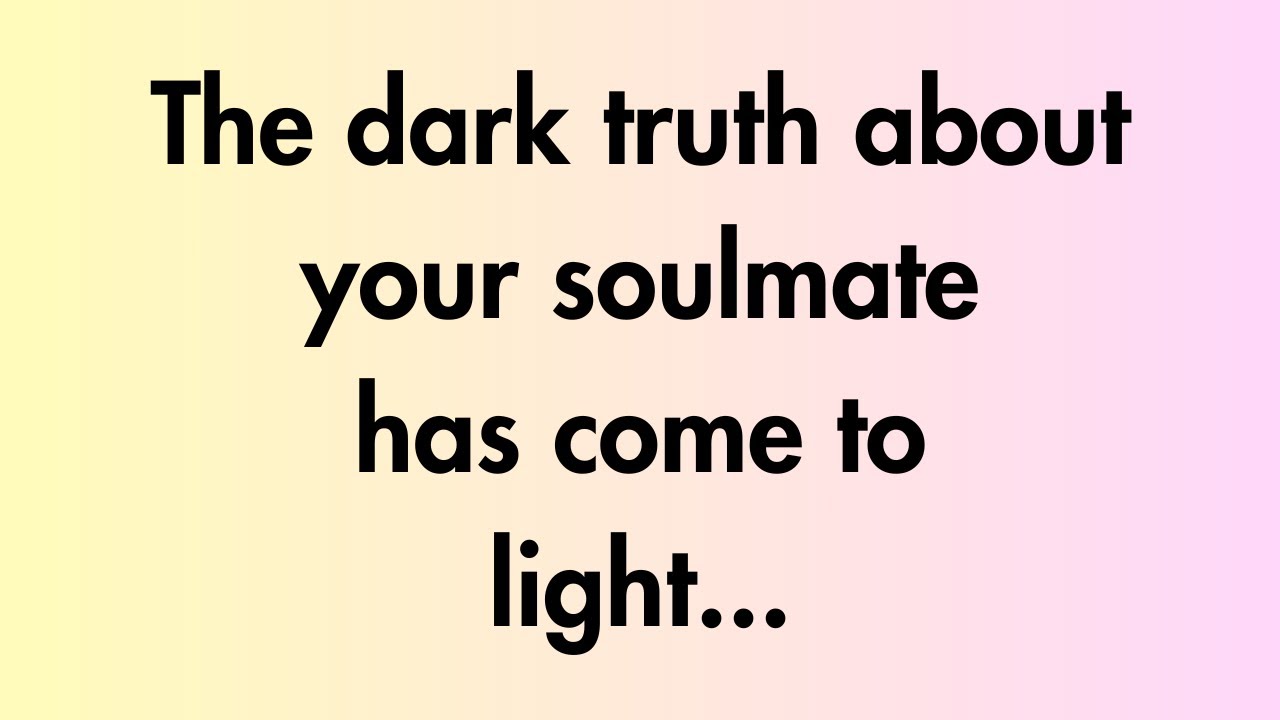 Angels say | The dark truth about your soulmate... | Angel Message
