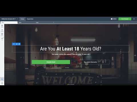How to Build an Age Verification Popup on Convertful