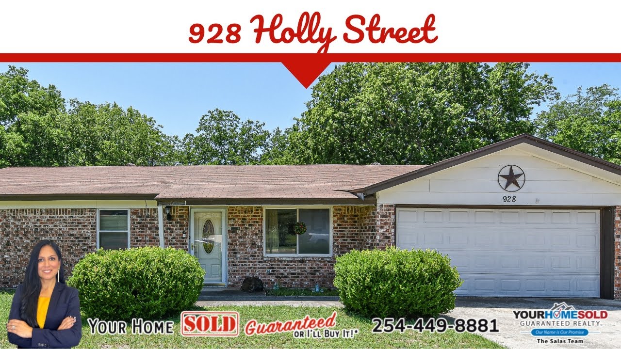 928 Holly Street, Copperas Cove, TX 76522 Your Home Sold Guaranteed