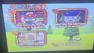 max and ruby max big kick 2011 dvd menu walk-through