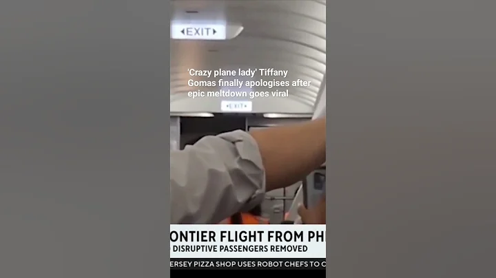 'Crazy plane lady' Tiffany Gomas finally apologises after epic meltdown goes viral