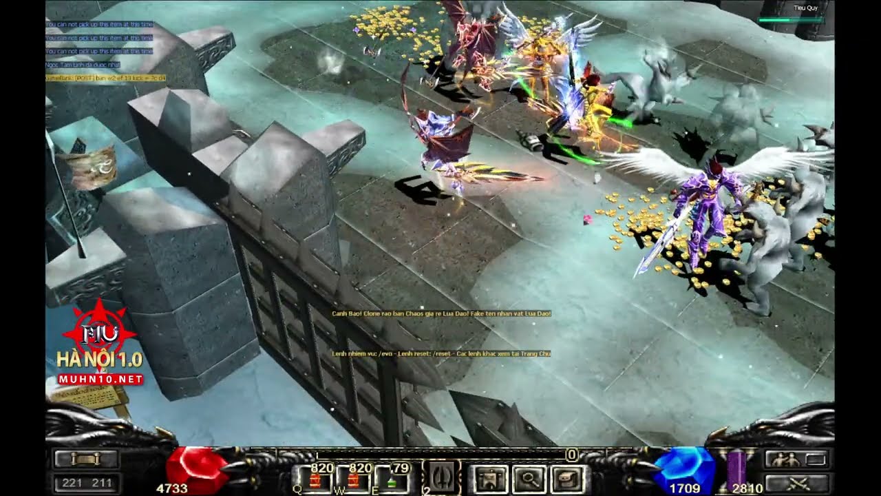 ⚔️ MU HÀ NỘI 1.0 - Xoay bằng được Áo choàng May Mắn cho Dark Lord ⚔️