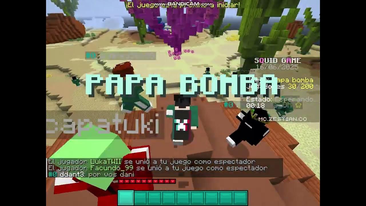 jugando squid craft games en zestian - YouTube