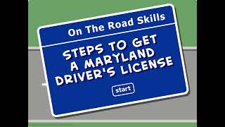 Steps to Get a Maryland License (Audio Version)