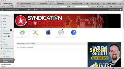 Syndication Rockstar Review Automatically Syndicate Unique Content with This SEO WordPress Plugin