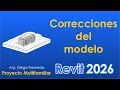 24 Revit 2026: Correcciones del Modelo para Cuantificación de Materiales Precisa