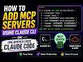 how to add MCP servers using Claude CLI - on Unlimited Free Claude Code