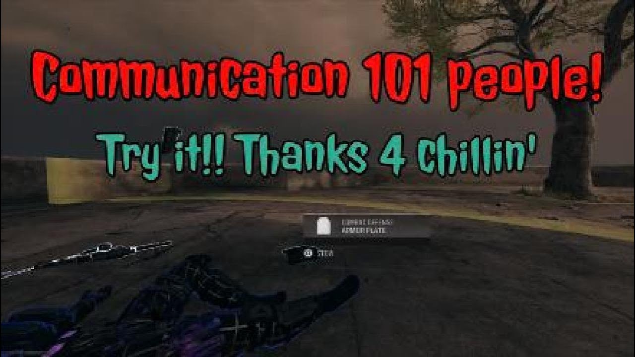 101 Cod COD COMMUNICATION 101. Don't act like this isn't necessary! - YouTube