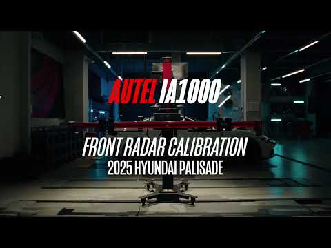 How to Calibrate Front Radar ADAS on a 2025 Hyundai Palisade | IA1000 Complete Tutorial