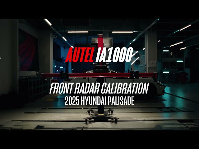 Front Radar ADAS Calibration on a 2025 Hyundai Palisade | Autel IA1000 & Ultra S2