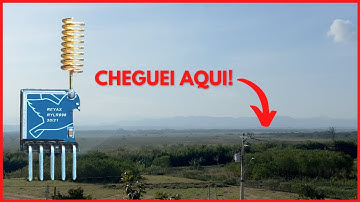 INCRÍVEL TESTE DE UM LORA EM CAMPO ABERTO | Módulo Reyax RYLR998