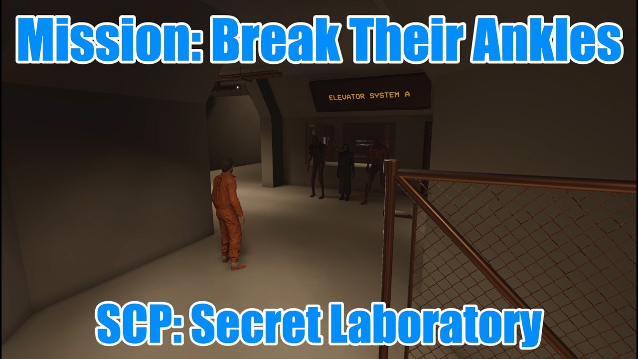 SCPs Got Broken Ankles! (SCP: Secret Laboratory) - YouTube