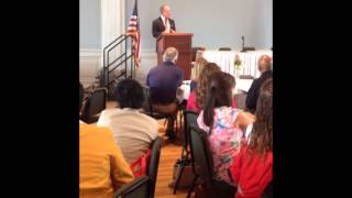 Greg Parker speaks at Mayor's Business Conference