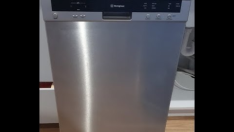 Repairing Westinghouse WSF6606 Dishwasher - F2 Error - Item lodged in drain pump