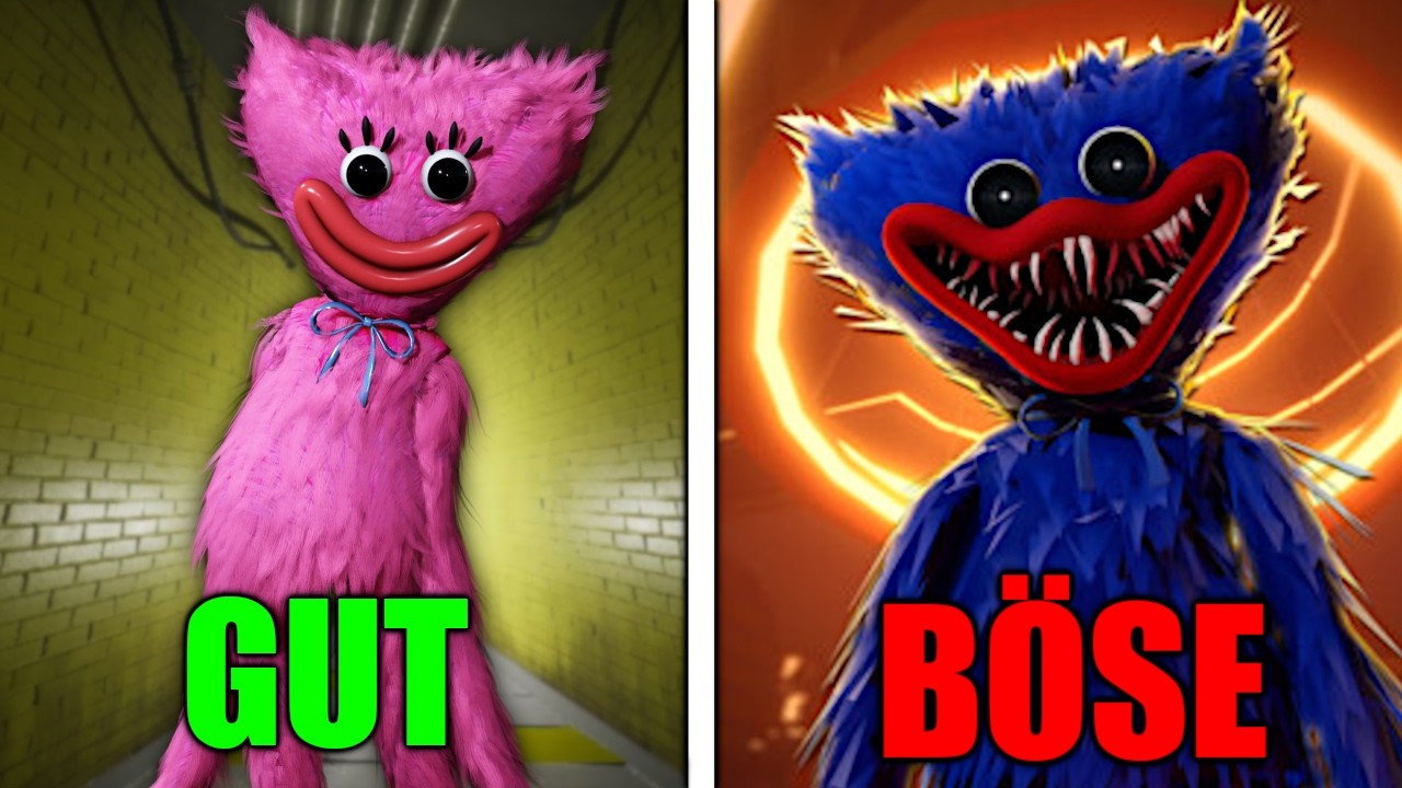 Warum ist Huggy Wuggy Böse aber Kissy Missy Nicht ?