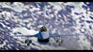 Epic Dogfight: F-16A vs F-16A & F-16D Barak | War Thunder Cinematic