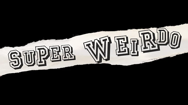 Super Weirdo: Episode #7 - Robert Schaeffer
