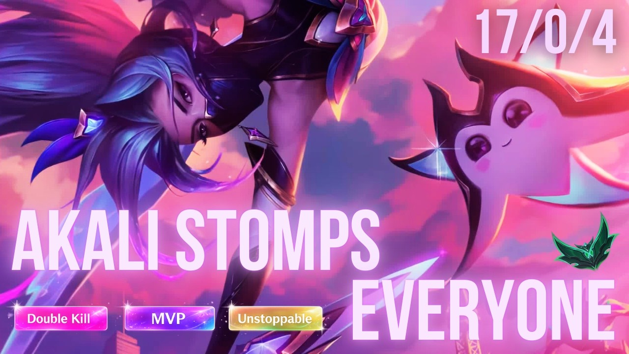 AKALI STOMPS EVERYONE I League Of Legends I Emerald 2 Lobby I EUNE